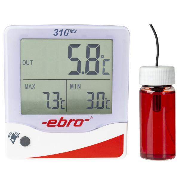 Ebro refrigerator Thermometer TMX 310 with external probe0