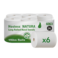 Hostess™ Natura™ Rolled Hand Towel